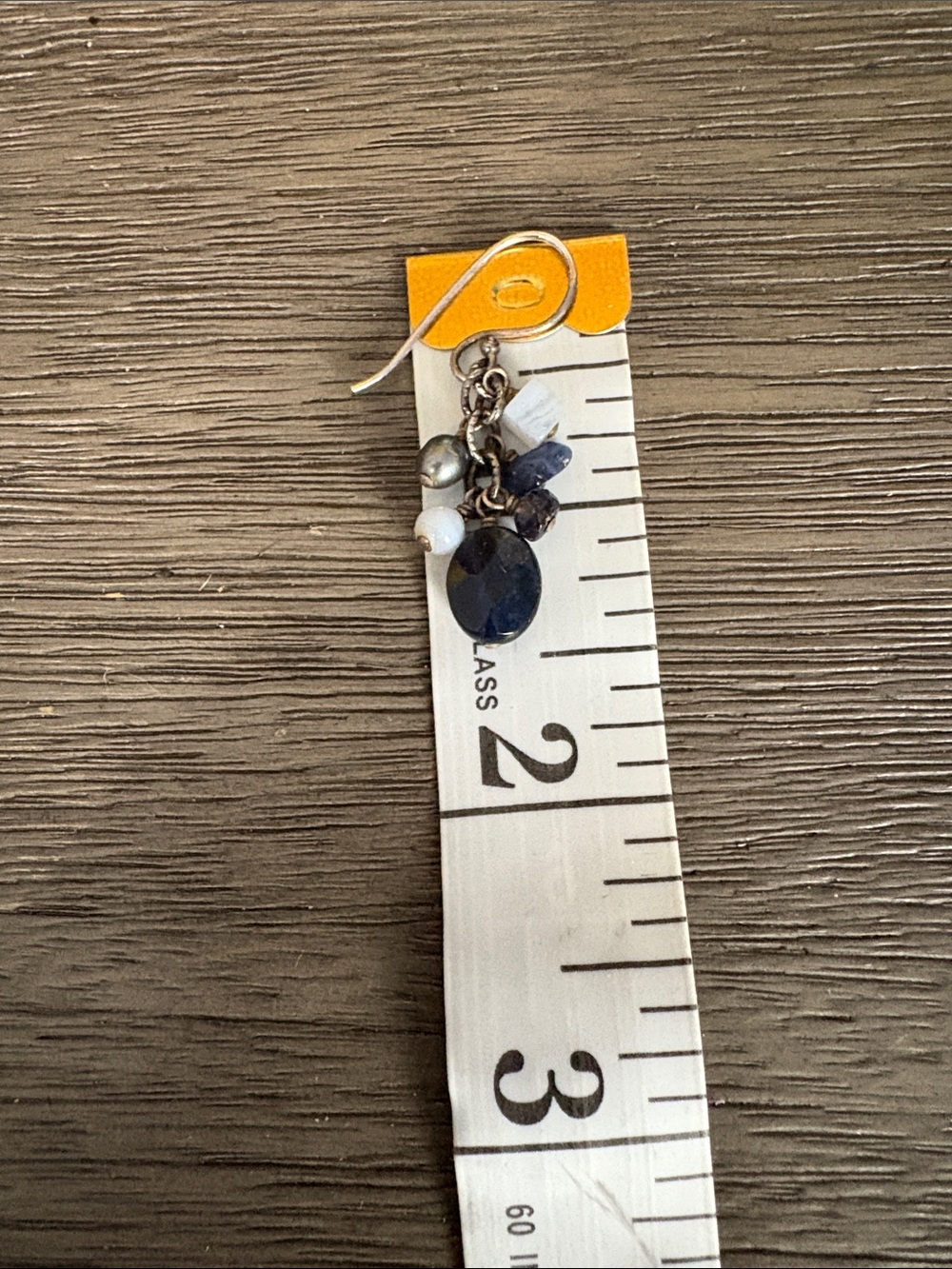 Silpada Blue and Silver Beaded Necklace with Matching Earrings - Picture 8 of 8